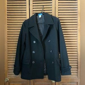 Black Delia’s Pea Coat